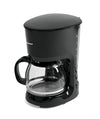 Heinner Filterkoffiezetapparaat – 750 W – Inhoud 1,25 L – Glazen Koffiekan – Warmhoudplaat – Druppelstop – Waterniveau-indicator – Zwart