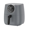 Heinner SmartFry Heißluftfritteuse – 1700W – 5,7L Volumen – Digitales Display – Touch-Bedienung – Timer 60 Min – Temperatur 80–200°C – 8 Programme – Anthrazitgrau