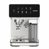 Heinner Siebträgermaschine – Touch Control – 1350W – Digitales Display – 20 Bar – Espressomaschine – Wassertank 1,6L und Milchbehälter 0,5L – Silber