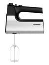 Heinner Handmixer – 500 W – 5 Snelheden + Turbo – RVS Kloppers & Deeghaken – Uitwerpknop – Zwart/RVS