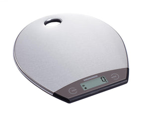 Heinner Digitale Keukenweegschaal – Maximaal 5 kg – RVS Weegoppervlak – Touchbediening – Tarrafunctie – Water- en Melkvolume – LCD-display – RVS