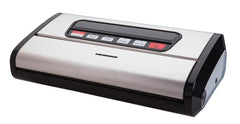 Heinner Vacumeermachine – 165 W – Dubbele Pomp – 16 L/min – Vacuümdruk -0,85 Bar – Dubbele Sealnaad – Droog & Vochtig – Pulse – Touchbediening – Zakken tot 32 cm – Zwart/RVS