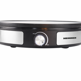 Heinner 2-in-1 Pannenkoekenmaker & Crepemaker – 1500W – Anti-aanbaklaag – Omkeerbare Plaat – Temperatuurregelaar – Indicatie Lampje – Roestvrijstalen Behuizing (8)