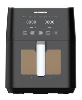 Heinner Heteluchtfriteuse – 1500–1800W – 7L Capaciteit – Digitaal Display – Touchbediening – Temperatuur 40–200°C – 10 Functies – Dehydrateren – Keep Warm – Zwart