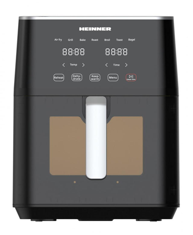 Heinner Heteluchtfriteuse – 1500–1800W – 7L Capaciteit – Digitaal Display – Touchbediening – Temperatuur 40–200°C – 10 Functies – Dehydrateren – Keep Warm – Zwart