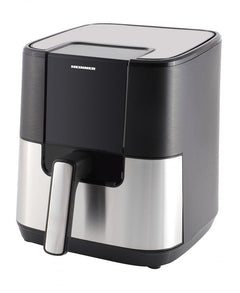Heinner HealthyEra Heteluchtfriteuse – 1500W – 5,5L Capaciteit – Digitaal Display – Touchbediening – 8 Programma’s – Timer 60 min – Temperatuur 80–200°C – Zwart/Zilver