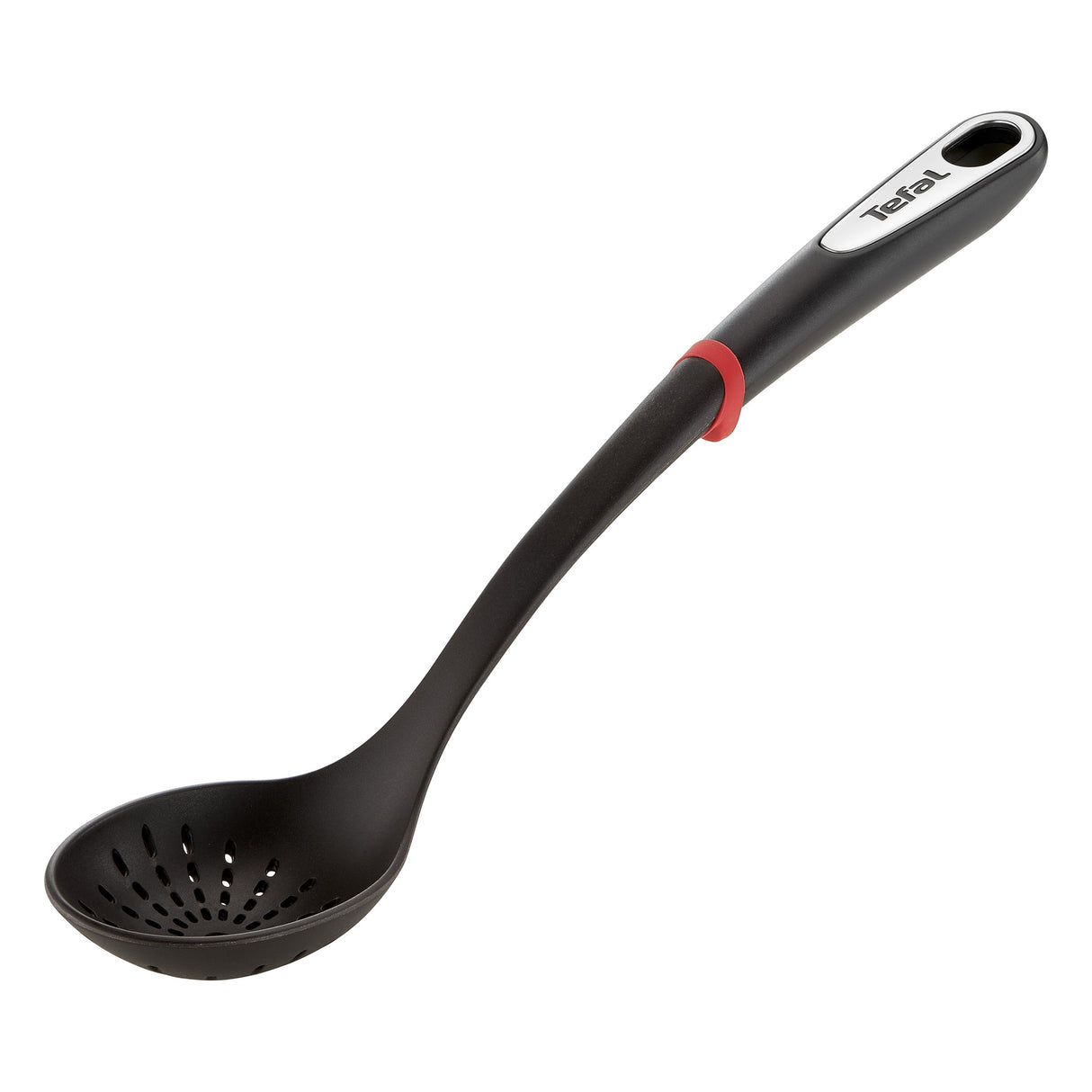 Tefal Ingenio schuimspaan – keukenhulp – krasvasте titanium coating – zwart – inductie geschikt — officiële productfoto van Tefal (extra aanzicht)